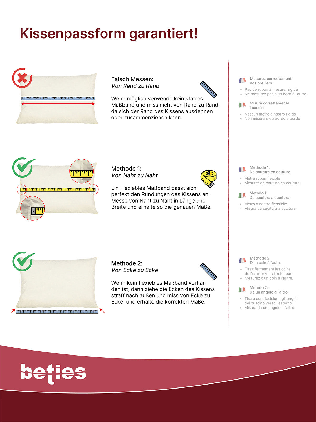 Mediterrane Kissenhülle ca. 30x50 cm aus 100% Baumwolle - Oliven Design aus der beties "Italy Collection"