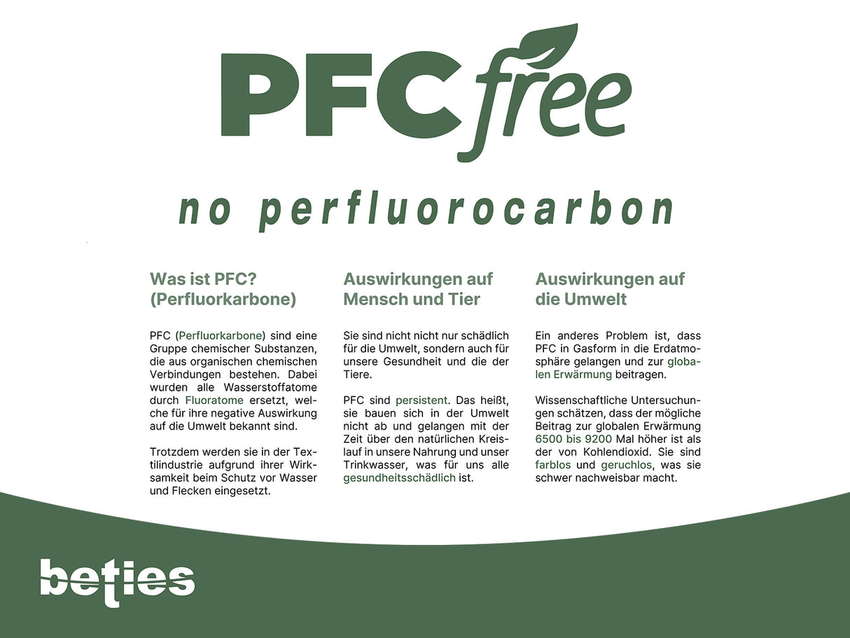 PFC frei Bild mit Erklärungen was dies bedeutet