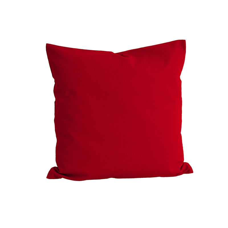 Kissenbezug ca. 40x40 cm rot 100% Baumwolle beties "Basic"