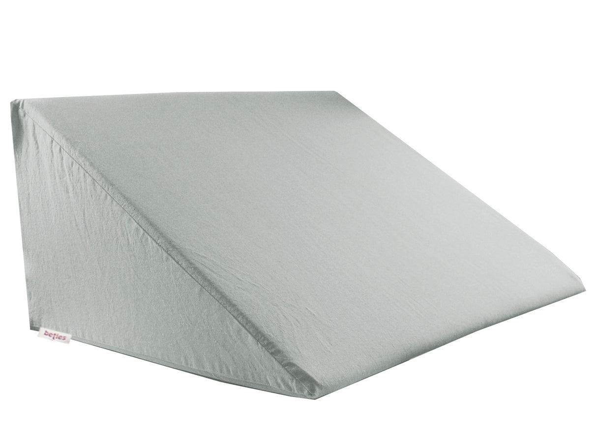 Keilkissenbezug grau 100% Baumwolle Big Comfy beties "Basic"