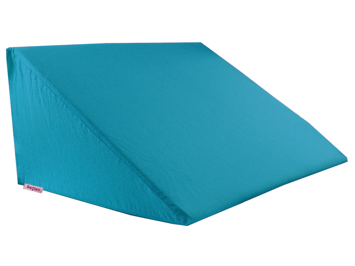 Keilkissenbezug petrol 100% Baumwolle Big Comfy beties "Basic"