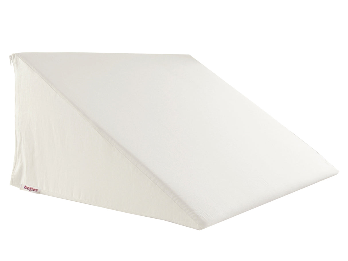 Keilkissenbezug weiß 100% Baumwolle Big Comfy beties "Basic"