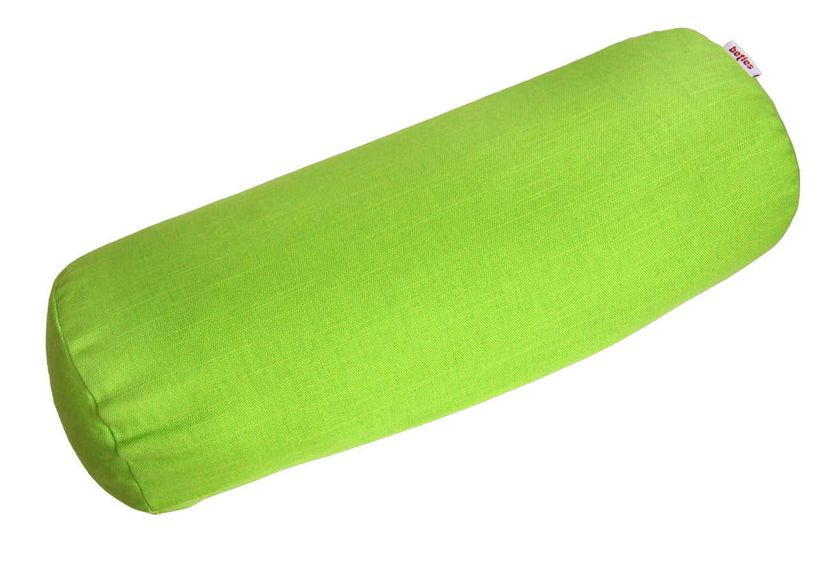Nackenrollen Hülle ca. 15x40 cm 100% Baumwolle apfelgrün beties "Farbenspiel"