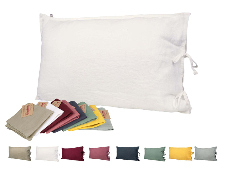 Taie d'oreiller env. 40x60 cm 100% lin beties "lin"