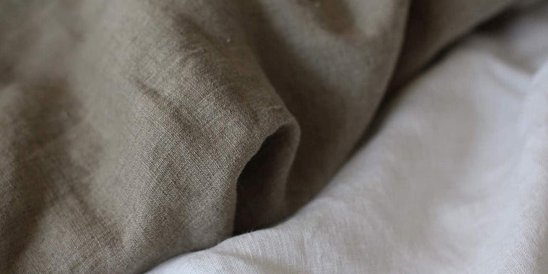 Nackenrollen Bezug ca. 15x40 cm 100% Leinen beties "Leinen"