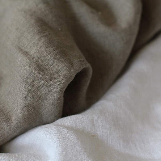 Drap housse env. 90x200 cm 100% lin beties "lin"