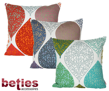 Housse de coussin env. 40x40 cm 100% coton beties "Moments"