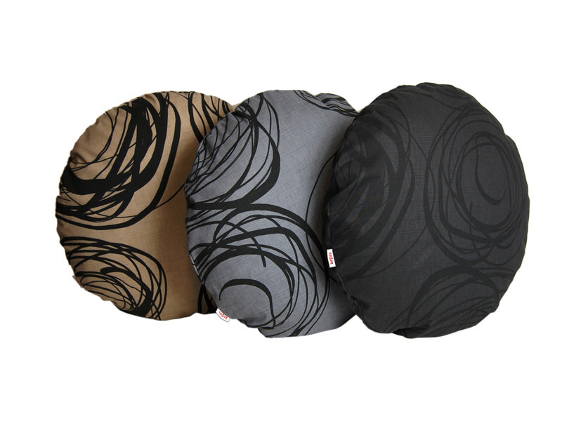 Kissenhülle rund ca. 50 cm Ø 100% Baumwolle beties "Mystik"