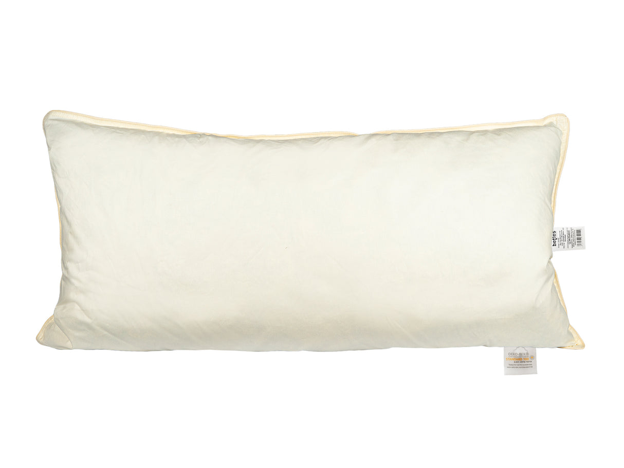 Kopfkissen ca. 40x80 cm Federkissen waschbar beties "Publik"