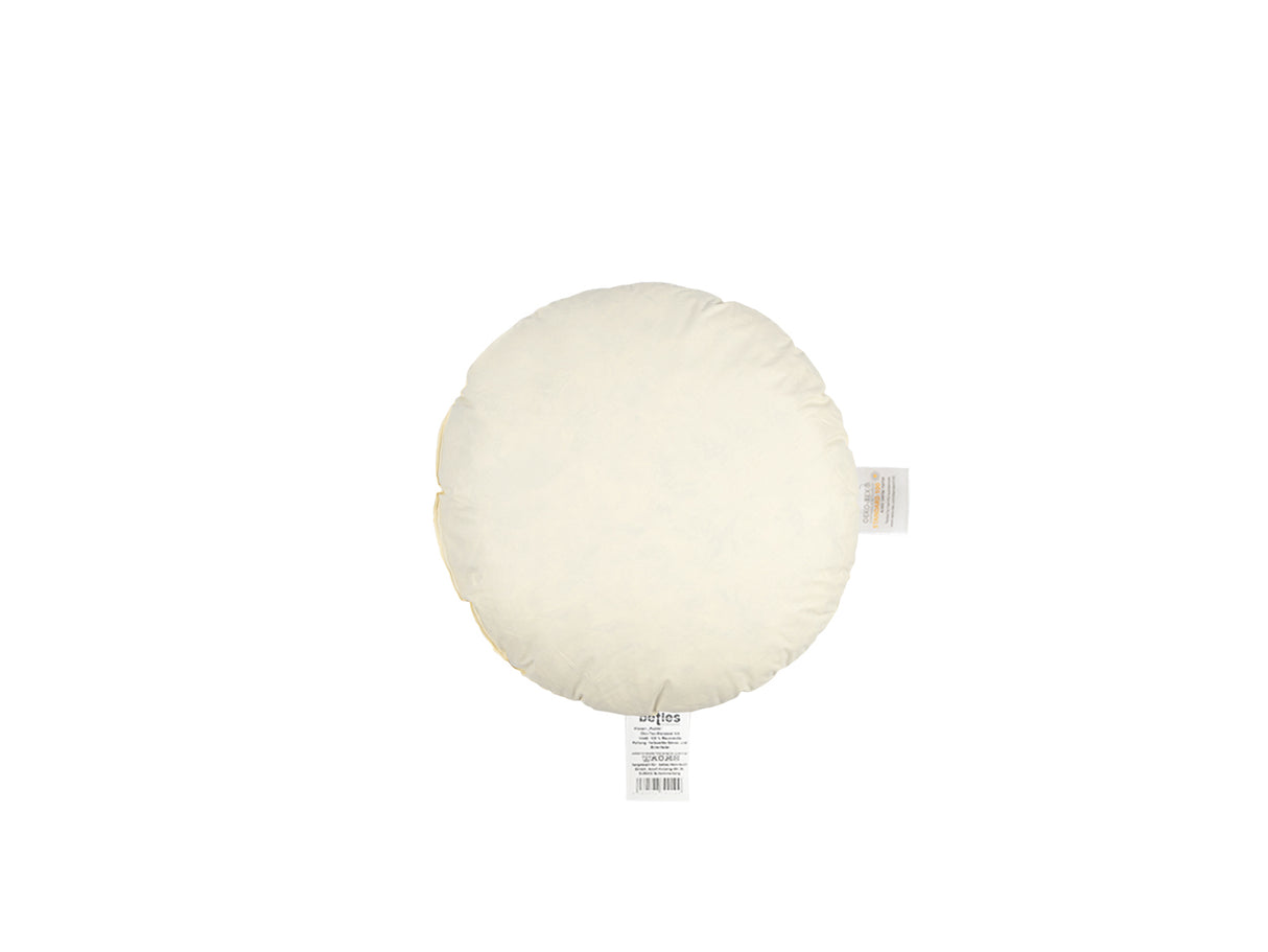 Federkissen rund ca. 40 cm Ø waschbar Bezug Baumwolle beties "Publik"