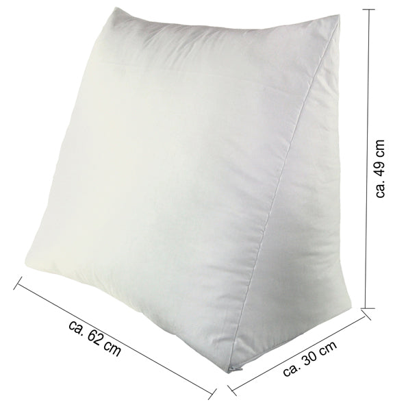 Oreiller compensé env. 62x49x30 cm flocons de mousse beties "PublikUp"