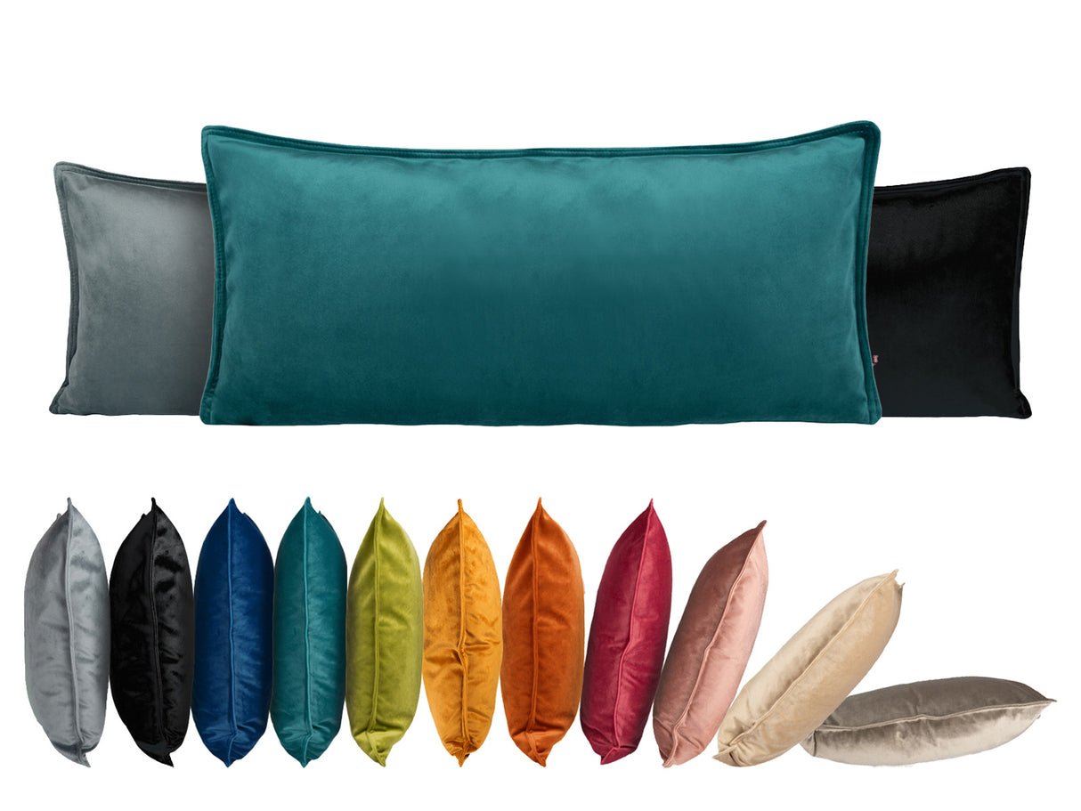 Kissenhülle ca. 30x70 cm kuscheliger Samt beties "Samt&Sonders"