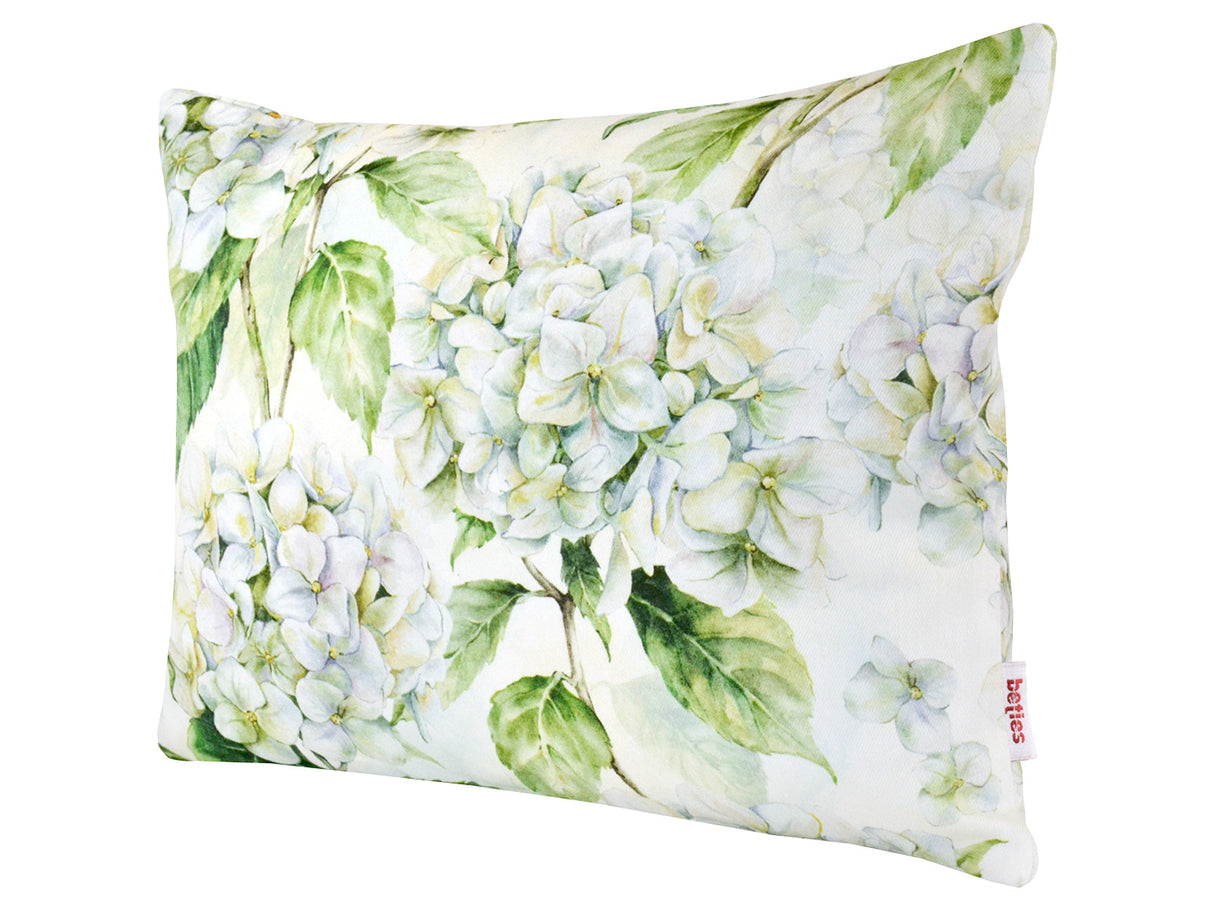 Kissenhülle ca. 25x35 cm weiß Hortensie beties "Landlust"