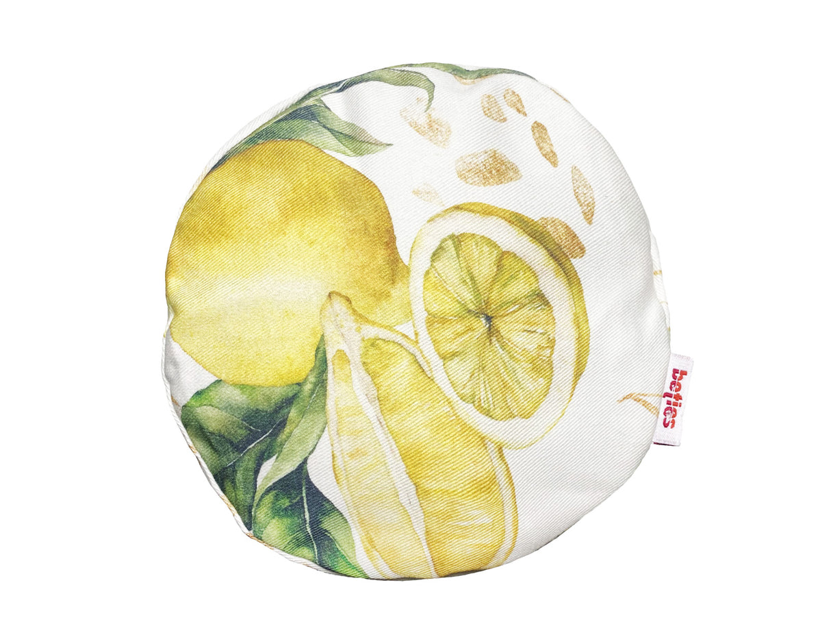 Hülle für Nackenrollen ca. 15x40 cm aus 100% Baumwolle - Zitronen-Designn Design "Italy Collection" beties