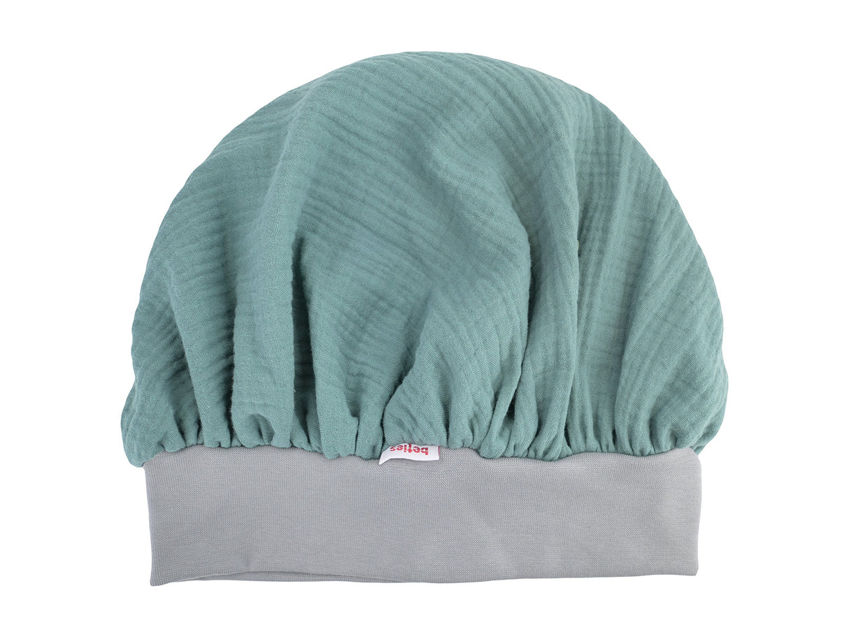 Pointed hat, sleeping cap, nightcap, long beanie, 100% cotton jersey, one-size unisex, beties "BasicSoft"