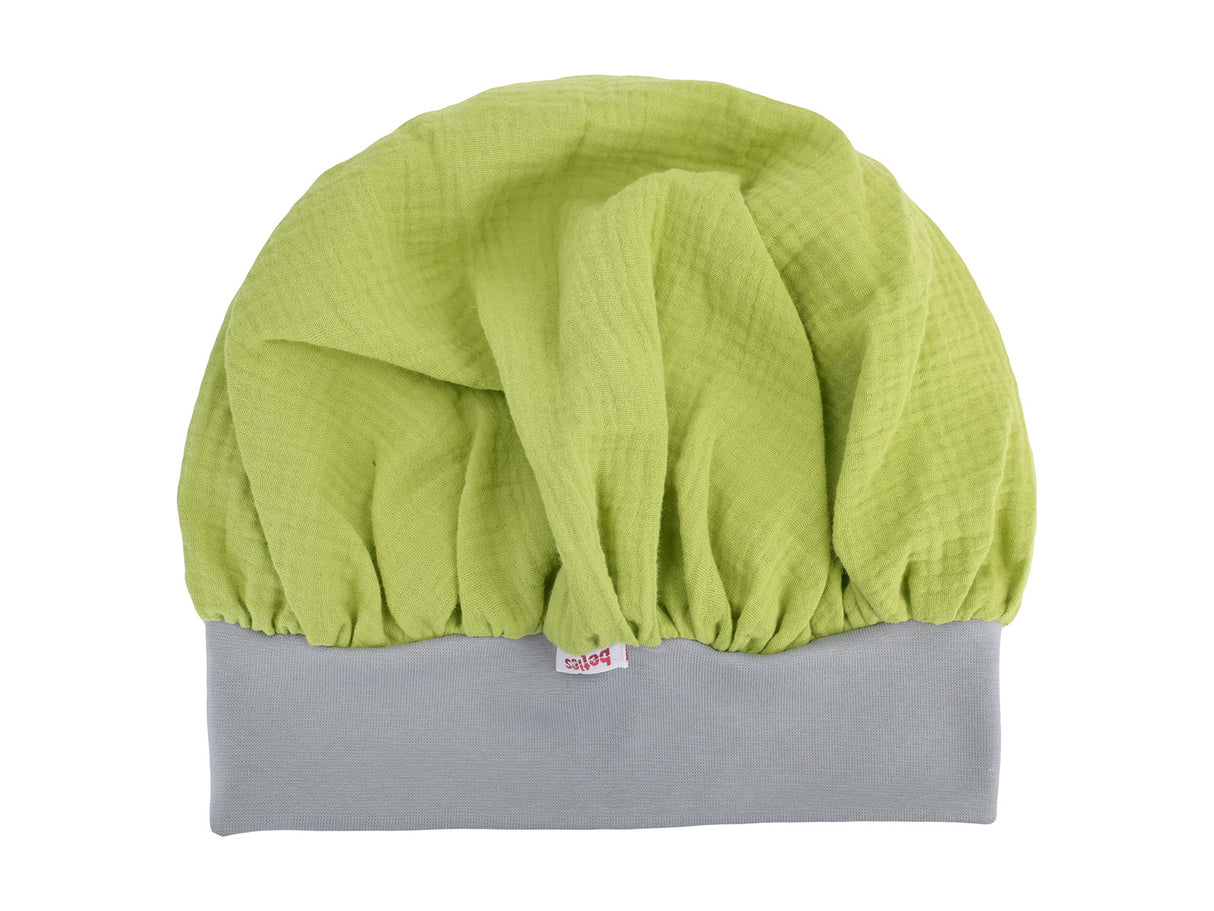 Pointed hat, sleeping cap, nightcap, long beanie, 100% cotton jersey, one-size unisex, beties "BasicSoft"