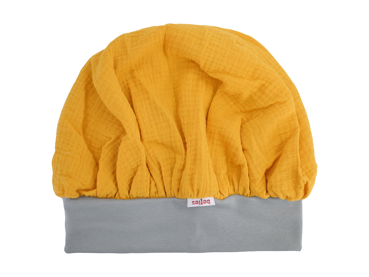 Pointed hat, sleeping cap, nightcap, long beanie, 100% cotton jersey, one-size unisex, beties "BasicSoft"