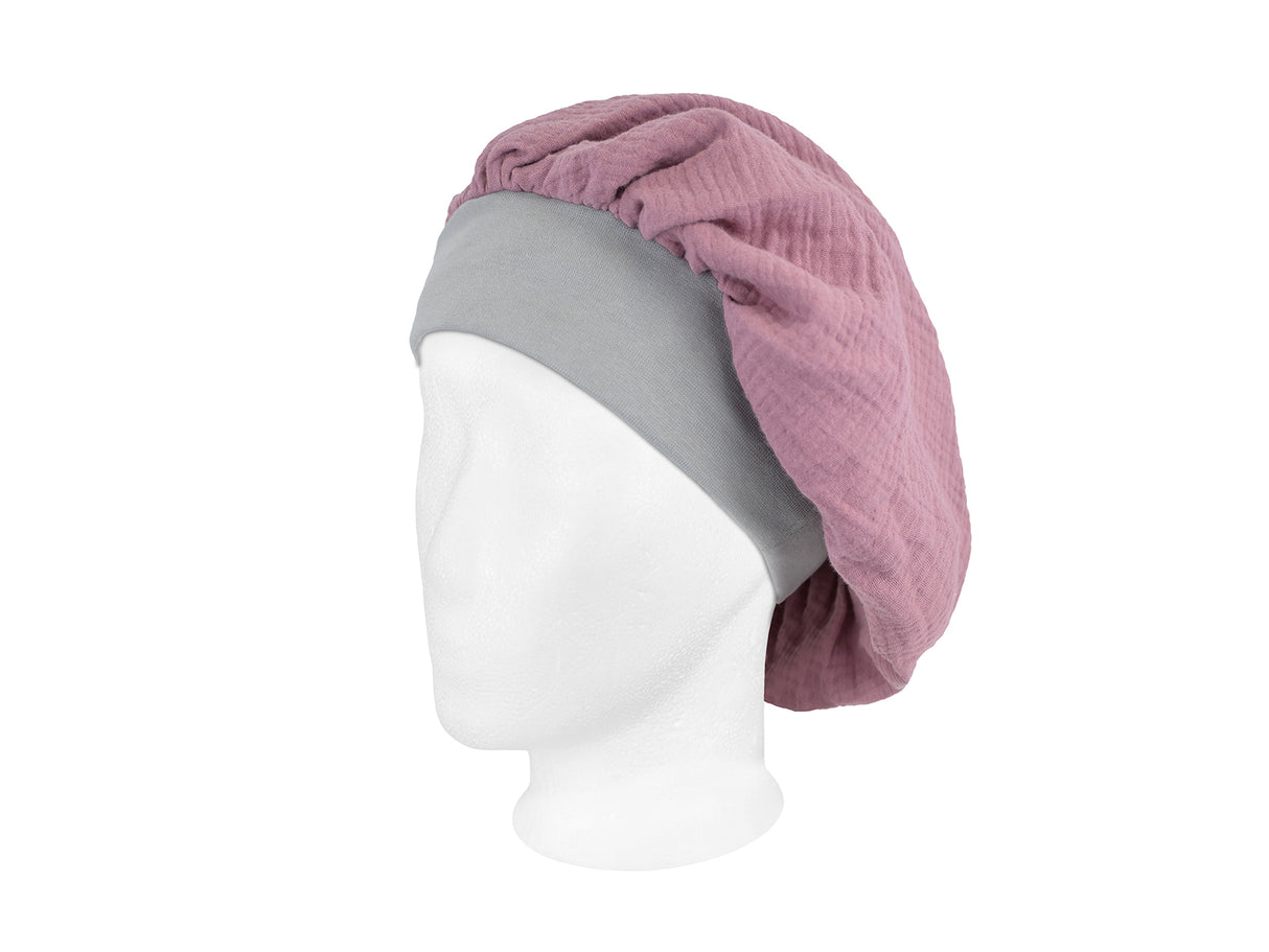 Pointed hat, sleeping cap, nightcap, long beanie, 100% cotton jersey, one-size unisex, beties "BasicSoft"