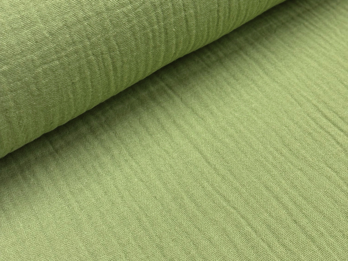 Meterware Bio-Baumwolle grün breite ca. 135 cm beties