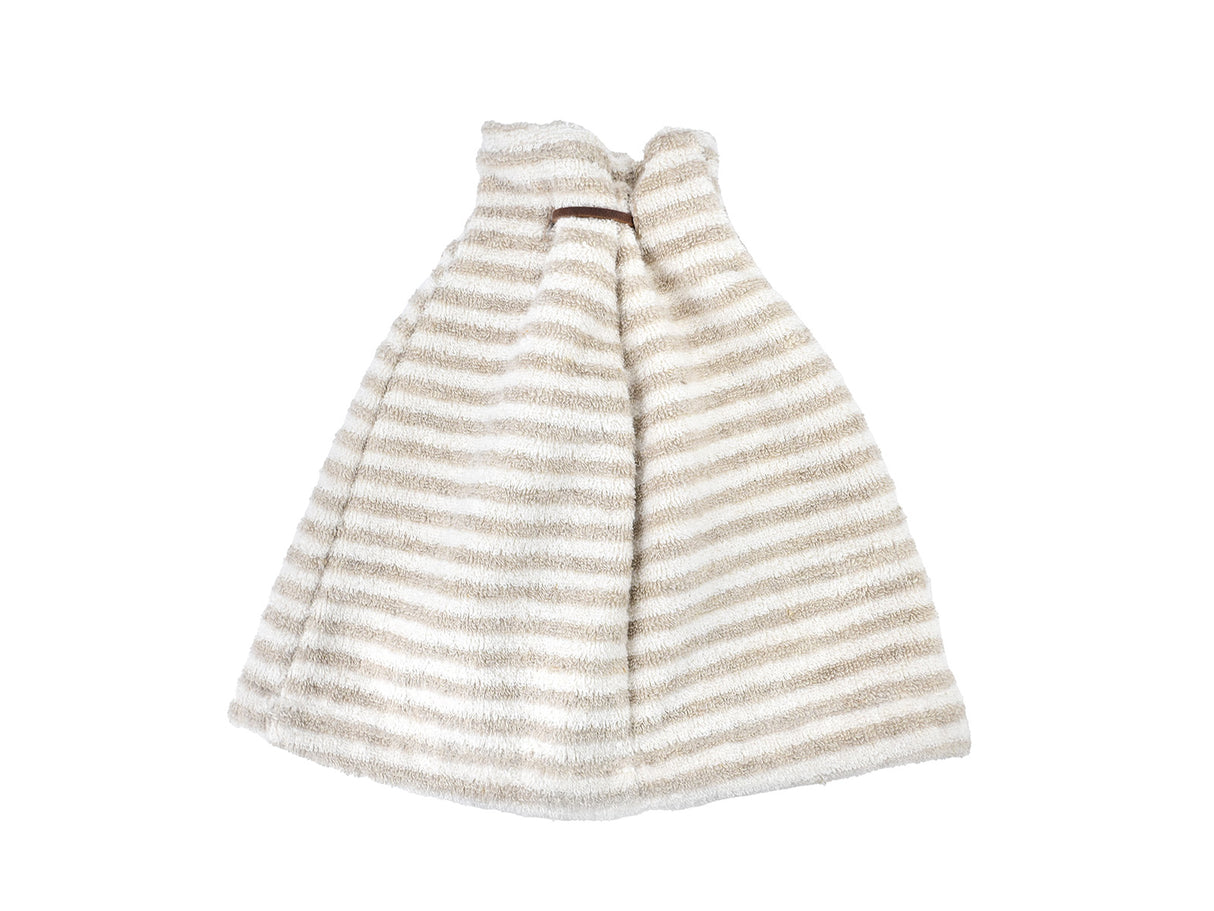 Saunahut Kamin aus Leinen-Frottee mit Lederband – One Size | SAVU