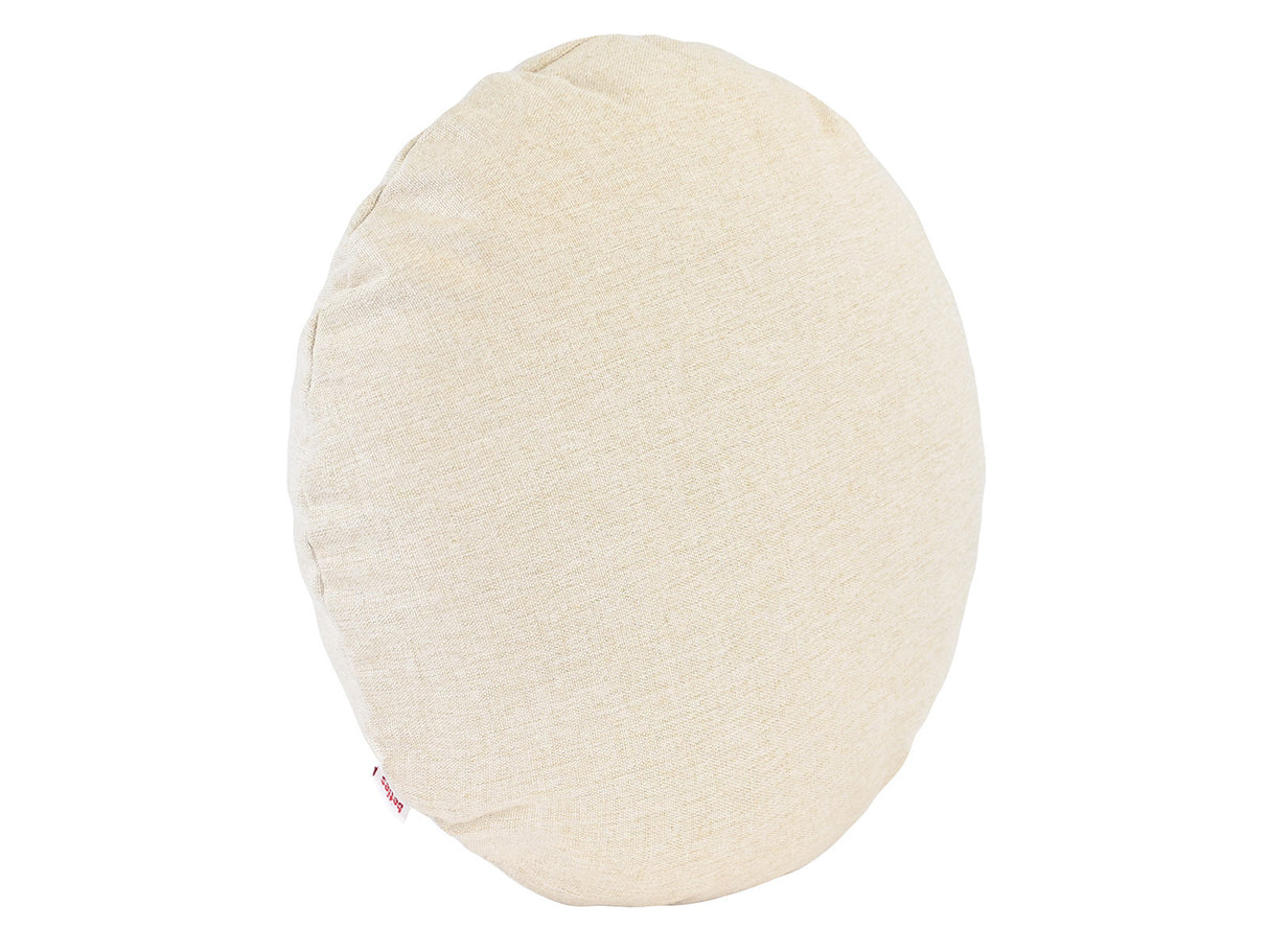 Kissenhülle ca. 50 cm Ø – melierter Möbelstoff mit Tiefe und Stand | beties WunschTON