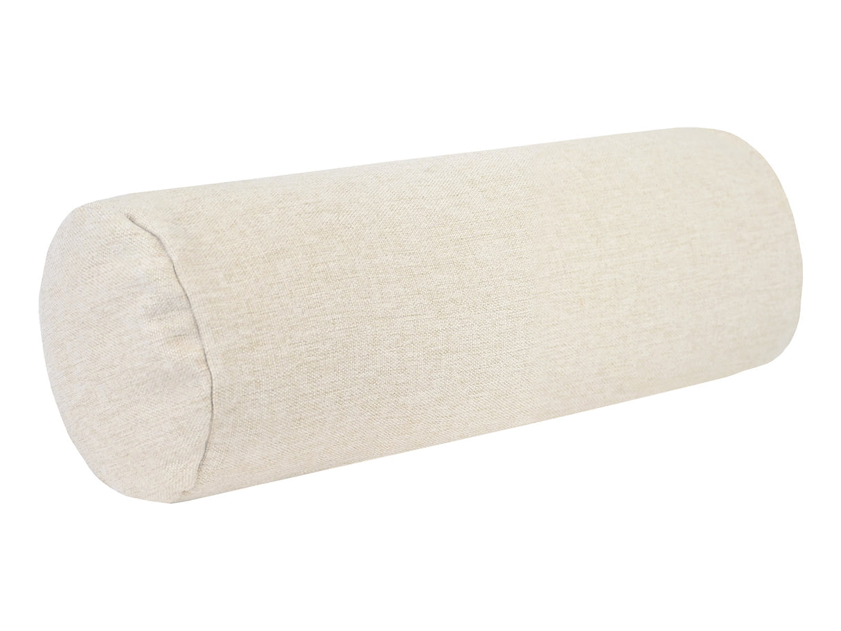 Nackenrollenhülle ca. 15x40 cm – melierter Möbelstoff mit Tiefe und Stand | beties WunschTON