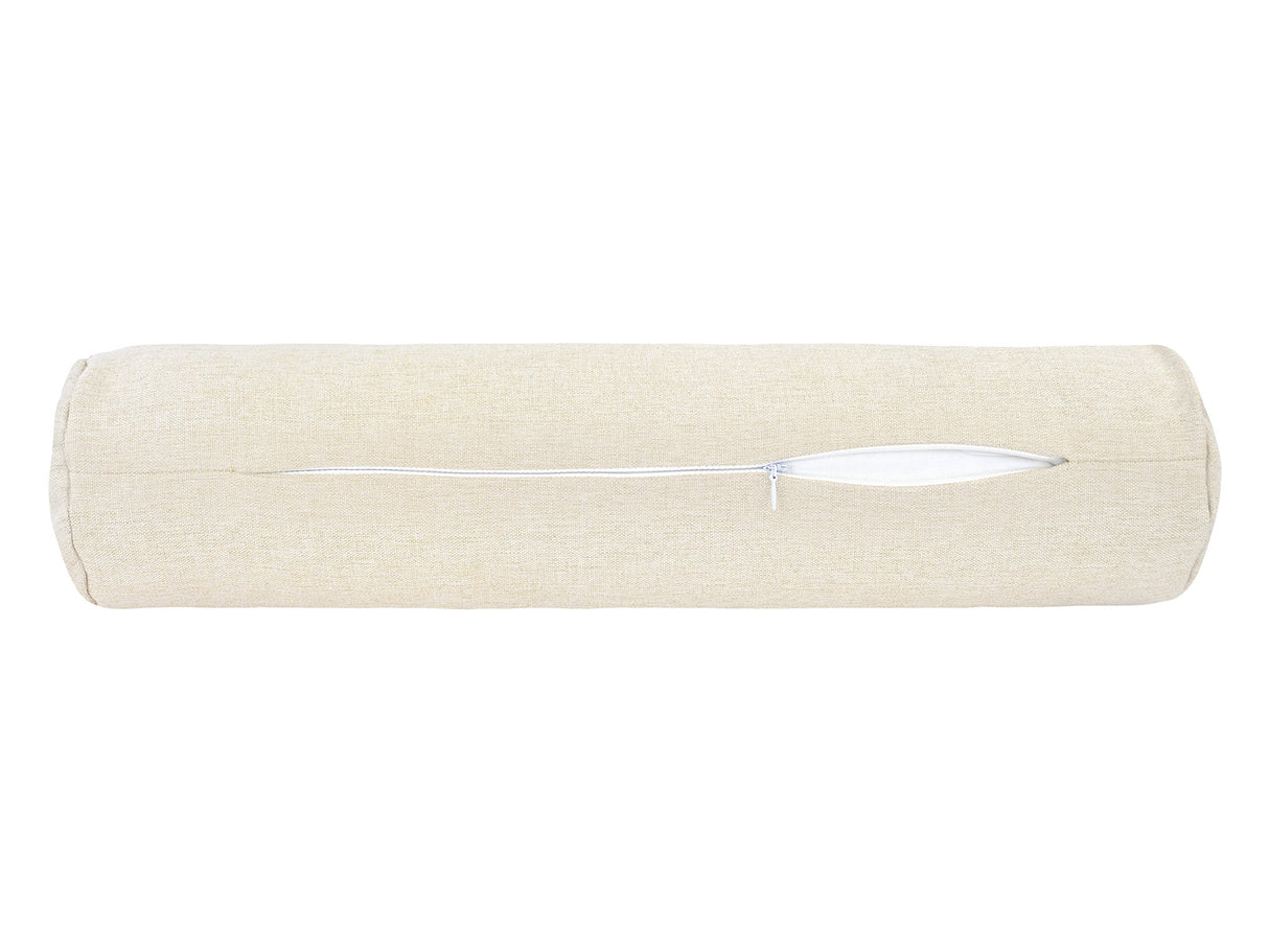 Nackenrolle gefüllt ca. 13x50 cm – melierter Möbelstoff mit Tiefe und Stand | beties WunschTON