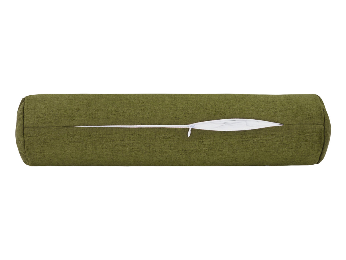 Nackenrolle gefüllt ca. 13x50 cm – melierter Möbelstoff mit Tiefe und Stand | beties WunschTON