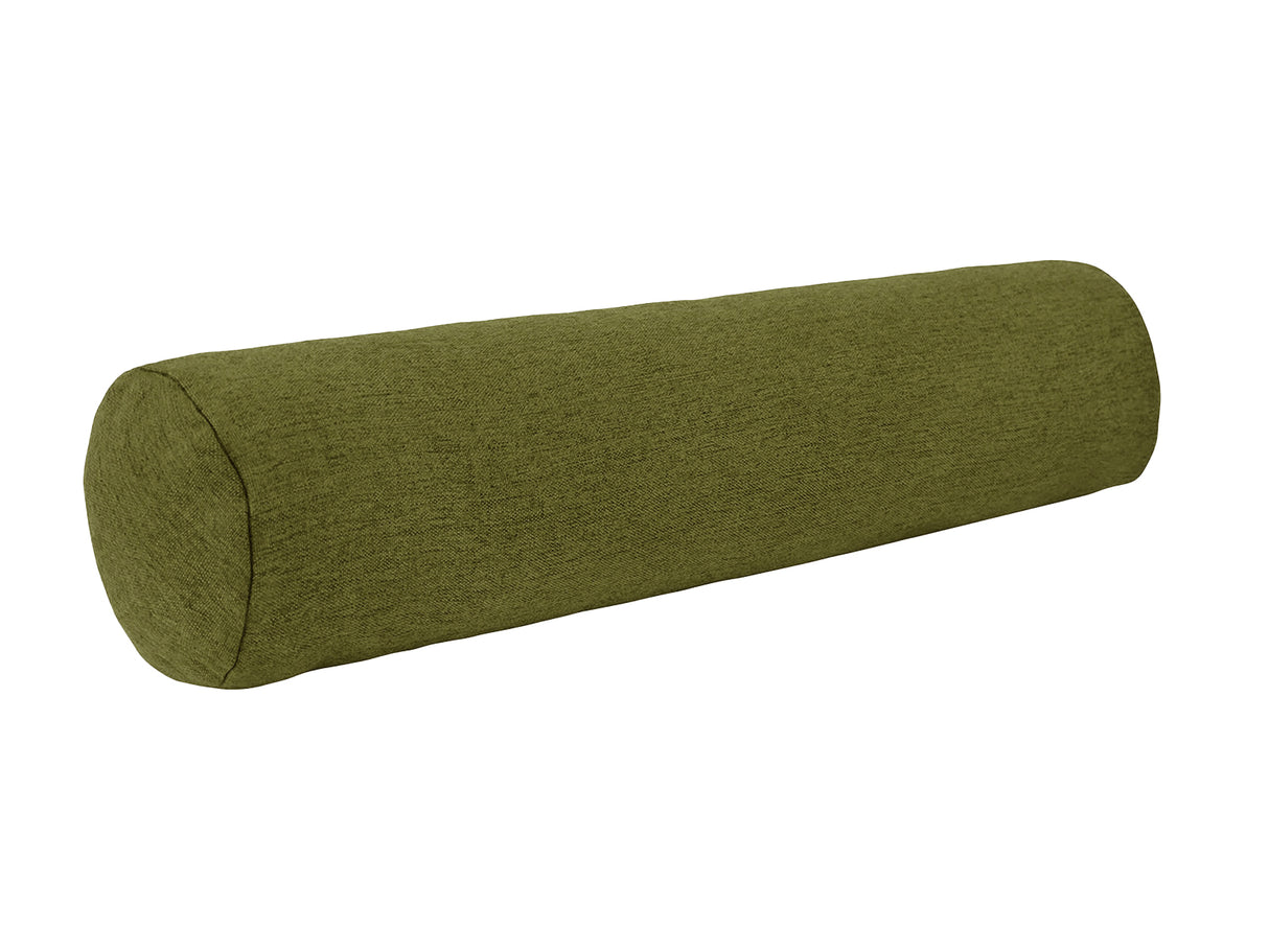 Nackenrolle gefüllt ca. 13x50 cm – melierter Möbelstoff mit Tiefe und Stand | beties WunschTON