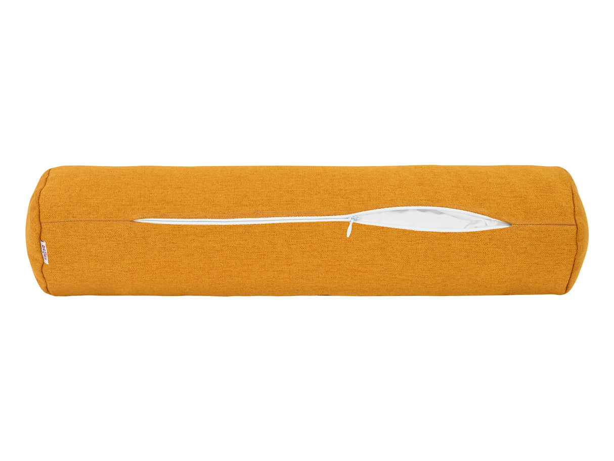 Nackenrolle gefüllt ca. 13x50 cm – melierter Möbelstoff mit Tiefe und Stand | beties WunschTON
