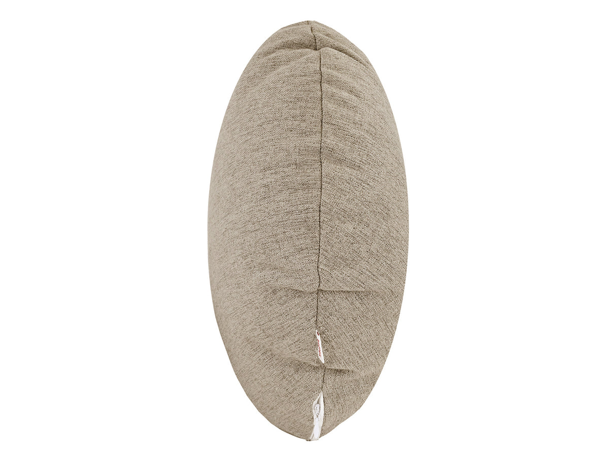 Kissenhülle ca. 60 cm Ø – melierter Möbelstoff mit Tiefe und Stand | beties WunschTON