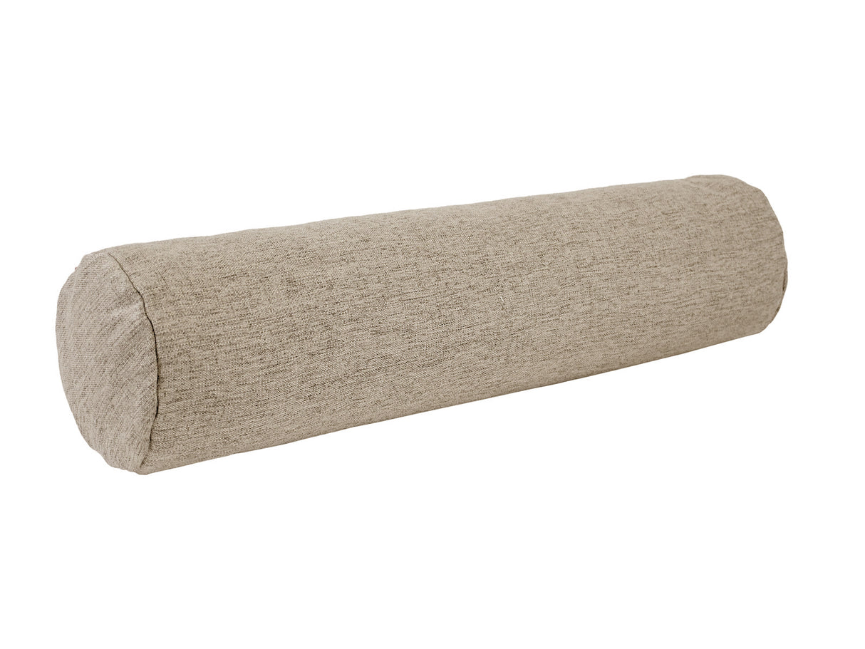 Nackenrolle gefüllt ca. 13x50 cm – melierter Möbelstoff mit Tiefe und Stand | beties WunschTON