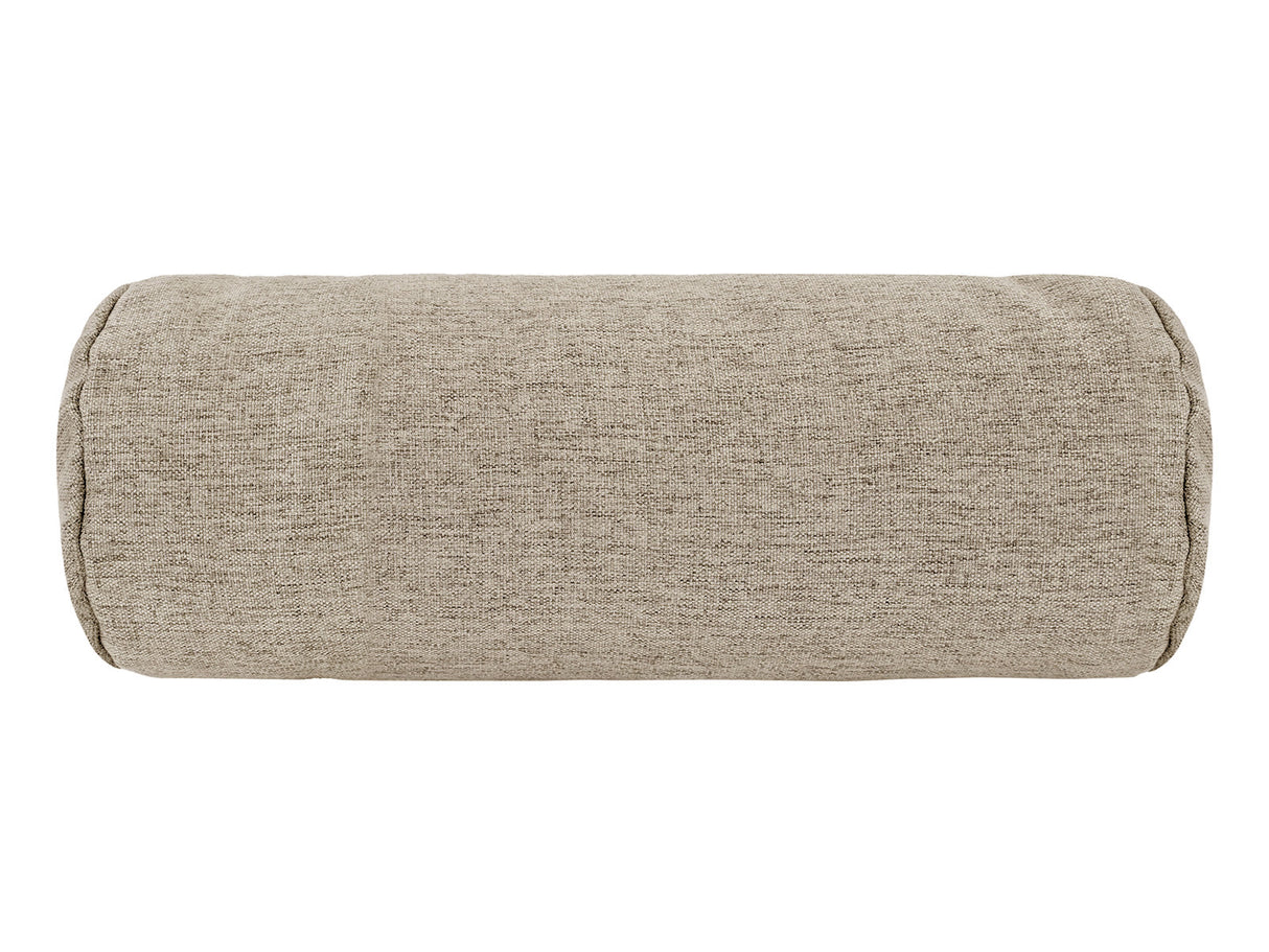 Nackenrollenhülle ca. 15x40 cm – melierter Möbelstoff mit Tiefe und Stand | beties WunschTON