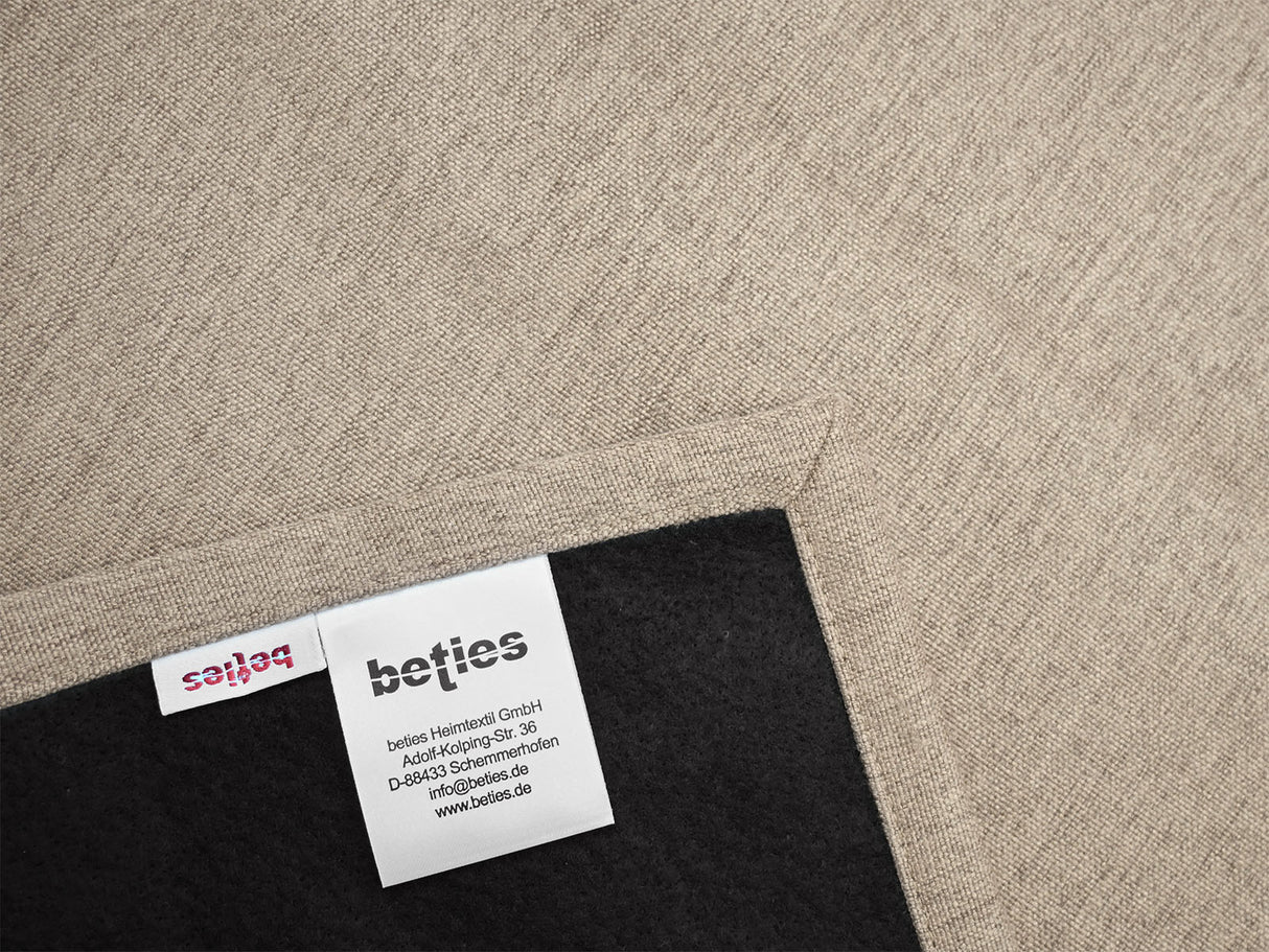 Mitteldecke ca. 80x80 cm – melierter Möbelstoff mit Tiefe und Stand | beties WunschTON