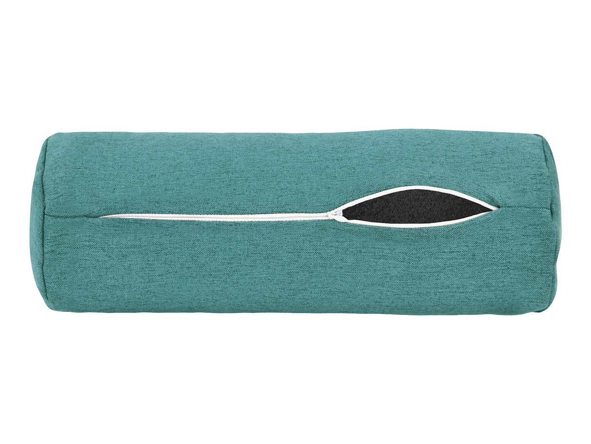 Nackenrollenhülle ca. 15x40 cm – melierter Möbelstoff mit Tiefe und Stand | beties WunschTON