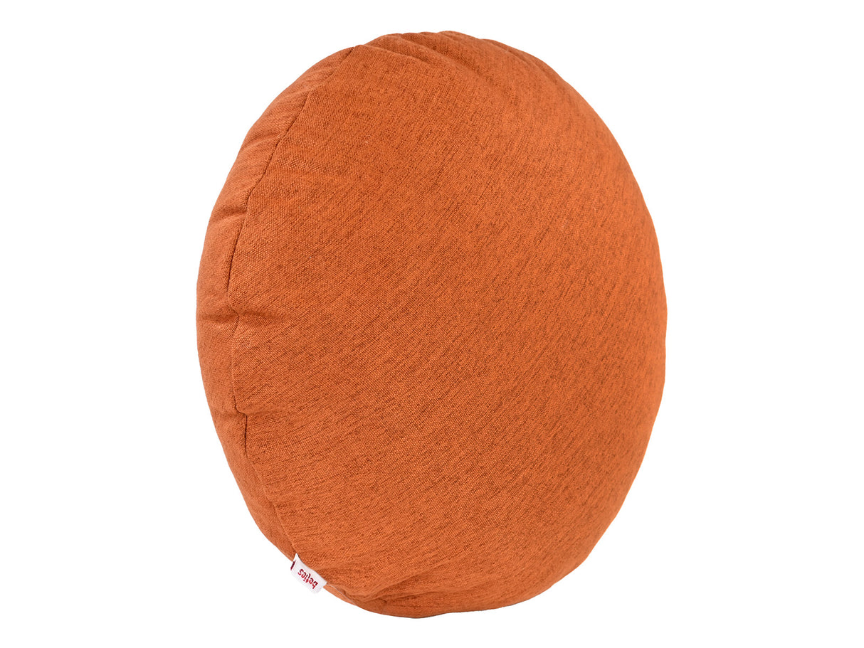 Kissenhülle ca. 40 cm Ø – melierter Möbelstoff mit Tiefe und Stand | beties WunschTON