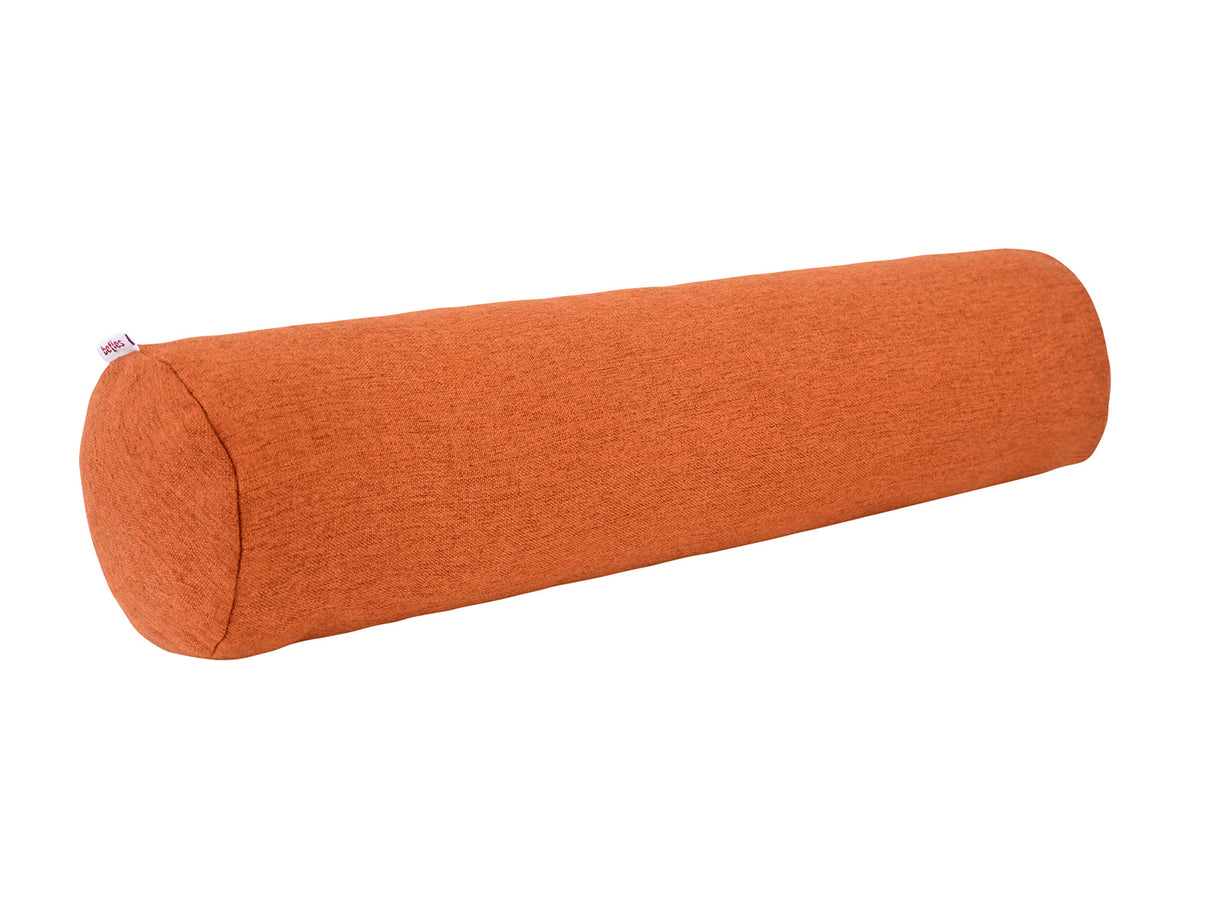 Nackenrolle gefüllt ca. 13x50 cm – melierter Möbelstoff mit Tiefe und Stand | beties WunschTON