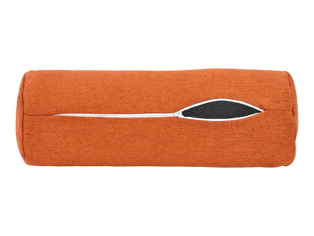 Nackenrollenhülle ca. 15x40 cm – melierter Möbelstoff mit Tiefe und Stand | beties WunschTON