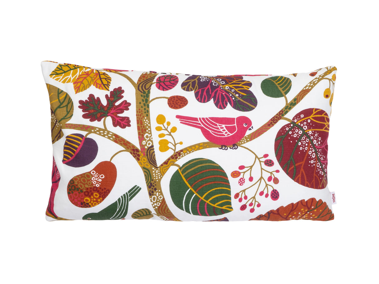 Kissenhülle ca. 30x50 cm elfenbein-bunt Baumwolle beties "Zauberwald"