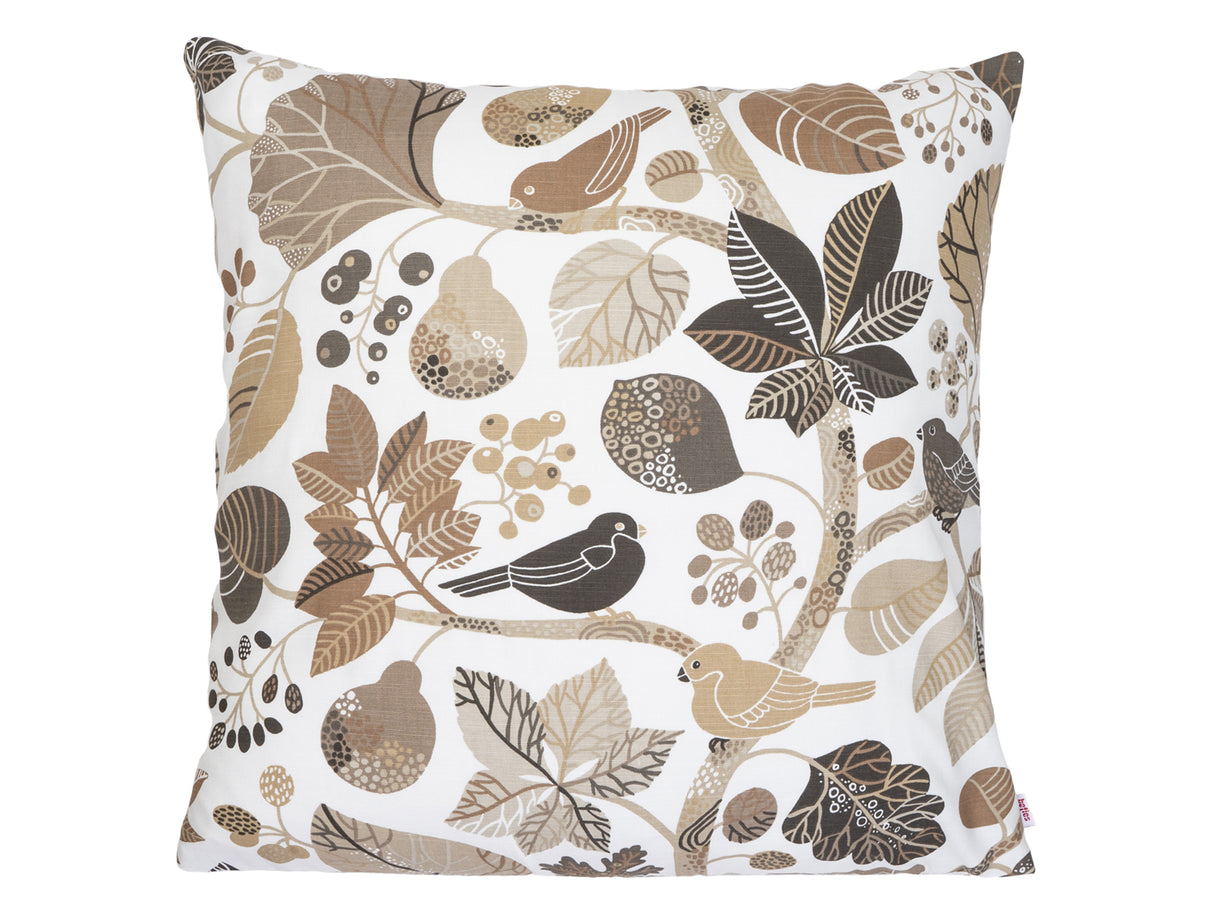 Kissenhülle ca. 60x60 cm taupe Baumwolle beties "Zauberwald"