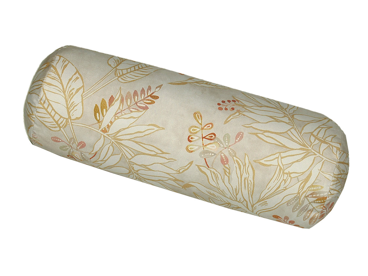 Nackenrollen Hülle ca. 15x40 cm 100% Baumwolle beties "Blattgold" Atelier