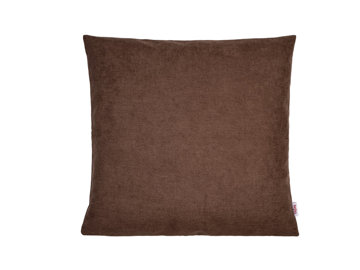 Kissenhülle ca. 40x40 cm kaffeebohne-braun aus der beties FarbTon Serie