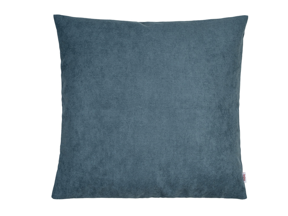 Dekokissen-Set 4-teilig mit Füllung – Chenille in Braun und Blau | beties Chenille Harmonie