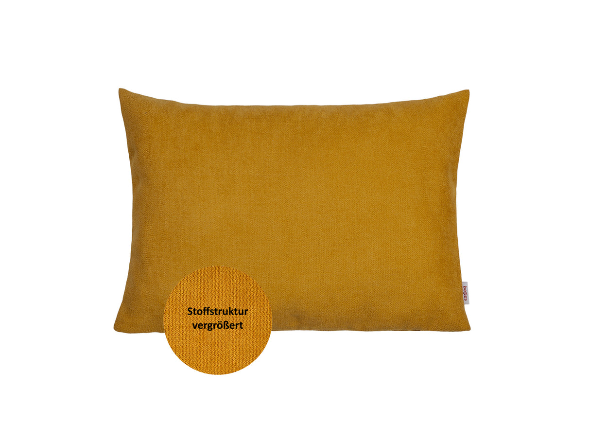 Kissenhülle ca. 25x35 cm curry-gelb aus der beties FarbTon Serie.