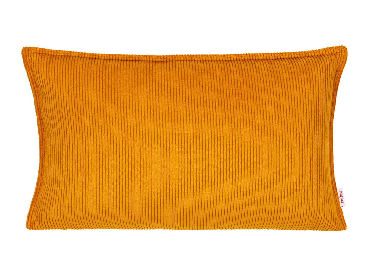Kissenhülle ca. 30x50 cm kurkuma-gelb beties "HYggelig No.1"