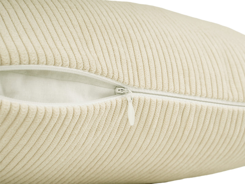 XL Rollen Hülle ca. 25x70 cm Cord-Samt beties "HYggelig No.1" Kissenbezug in Raumausstatter Qualität aus deutschem Unternehmen