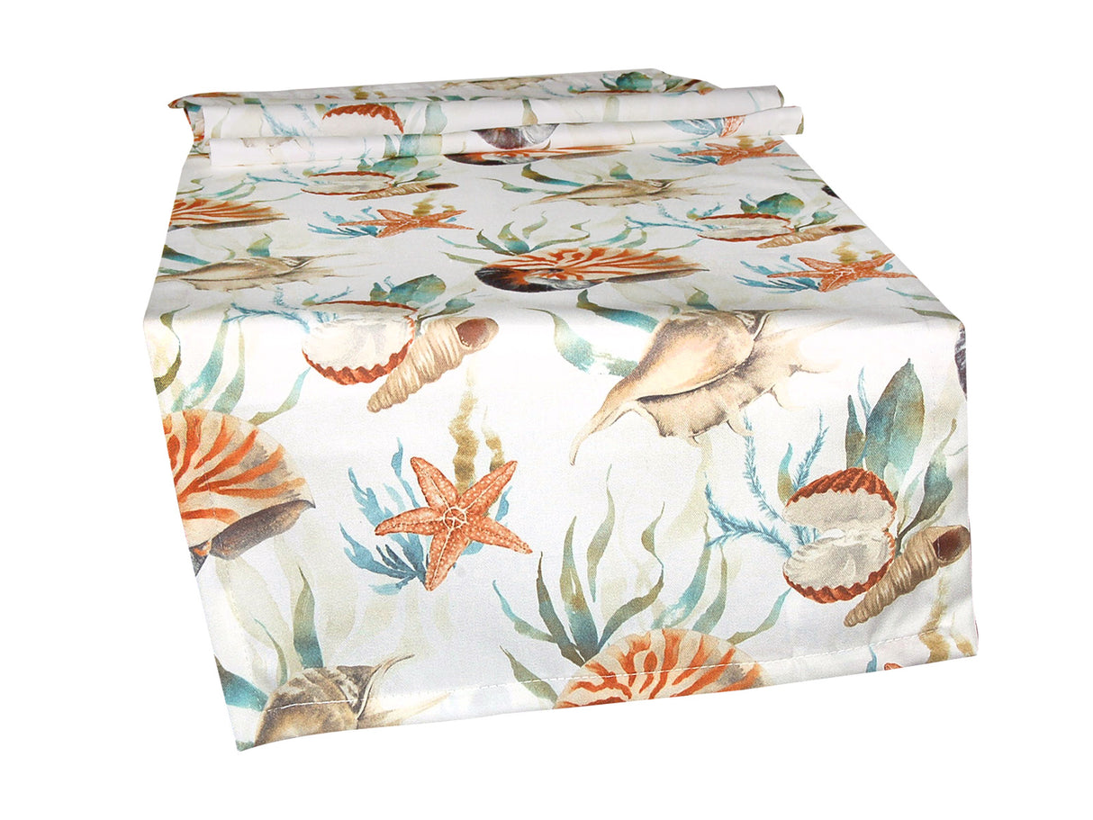 Tischläufer ca. 40x150 cm 100% Baumwolle beties "Meeresjuwel" Atelier