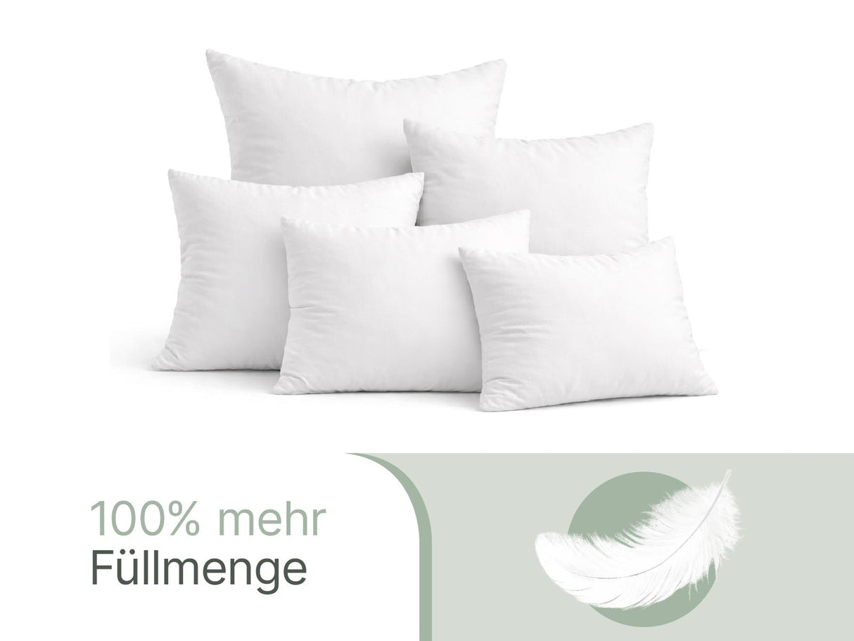 beties Publikprall federkissen Fuellkissen mehr Fuellung Nahaufnahme