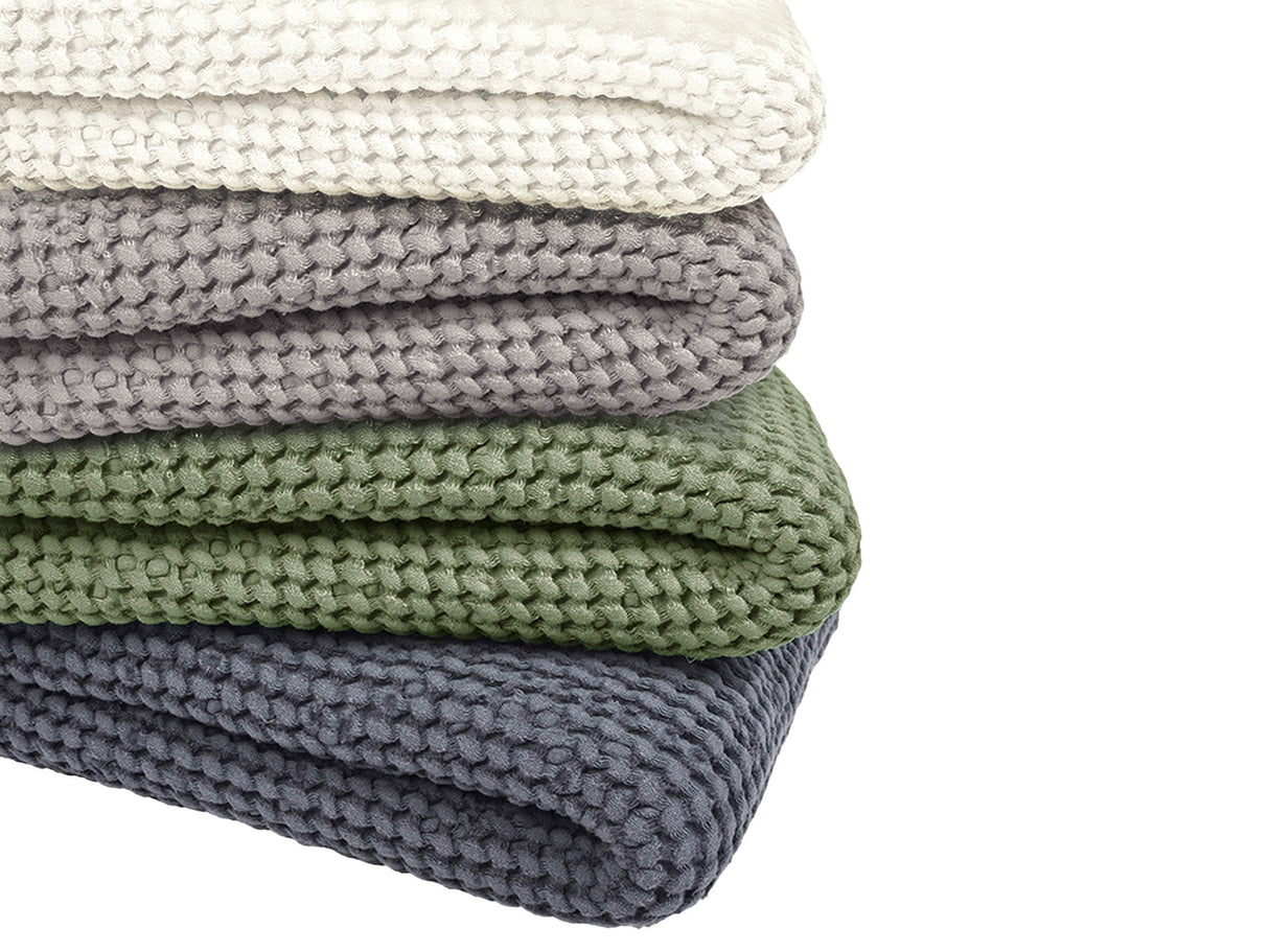 Waffelpique Baumwolle-Leinen-Mix aus der beties Serie "PUR.NATURE.