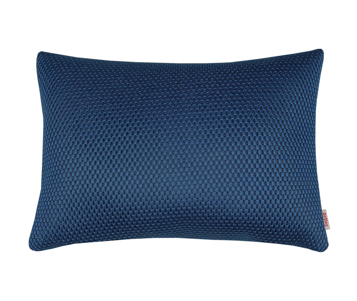 Kissenbezug ca. 25x40 cm im 3D-Waben-Design in der Farbe blau. Aus der beties "Rhythm" Serie.